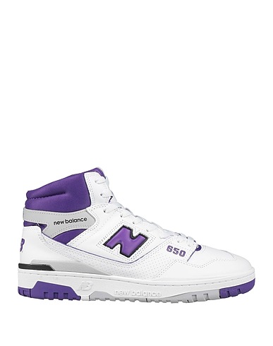 NEW BALANCE Sneakers 650
 White Leather, Textile fibers