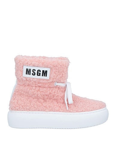 MSGM Ankle boot Light pink Textile fibres