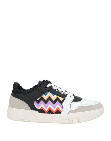 MISSONI Sneakers Black Textile fibers