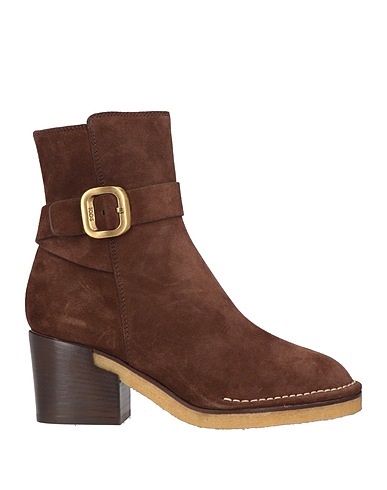 TOD'S Ankle boot Dark brown Leather