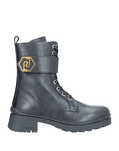 LIU •JO Ankle boot Black Calfskin