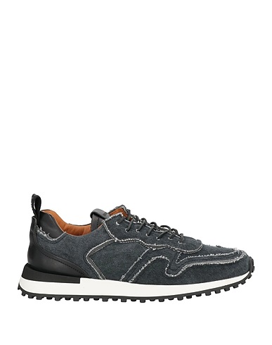 BUTTERO® Sneakers Light brown Textile fibres, Soft Leather