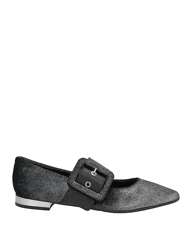 POLLINI Footwear Black Textile fibers