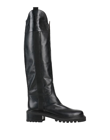 VIA ROMA 15 Boots Black Soft Leather