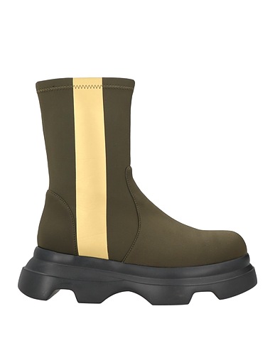 JEANNOT Ankle boot Military green Textile fibers