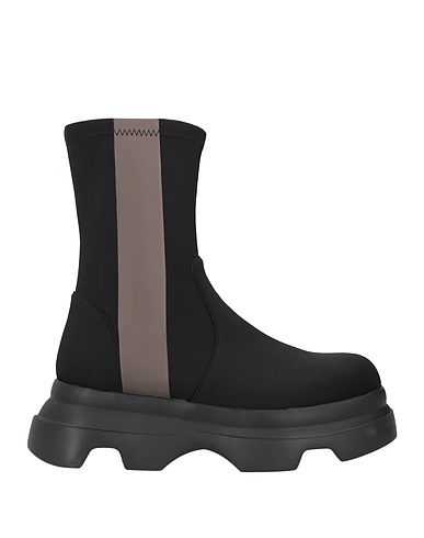 JEANNOT Ankle boot Black Textile fibers
