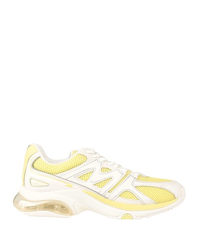 MICHAEL MICHAEL KORS Sneakers Lime green Soft Leather, Textile fibres