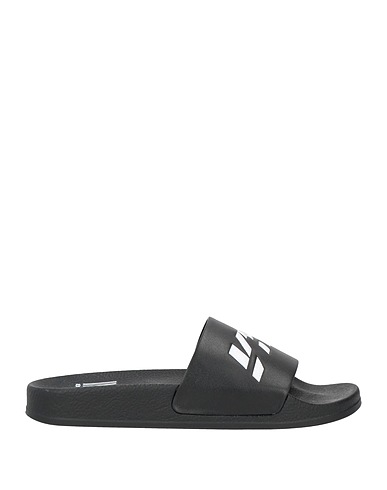 VETEMENTS Sandals Black Soft Leather