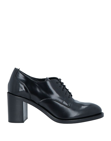 LAFAYETTE 148 Laced shoes Black Soft Leather