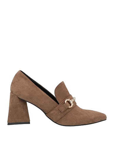 NILA & NILA Mocassino Khaki Fibre tessili