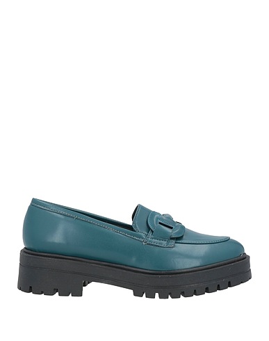 NILA & NILA Loafers Deep teal Textile fibers