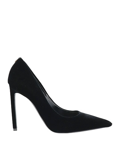 TOM FORD Pump Black Viscose, Calfskin, Brass