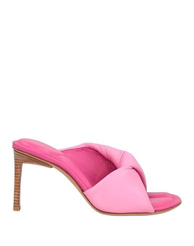 JACQUEMUS Sandals Pink Soft Leather