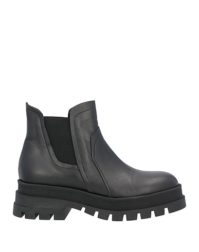 MALLONI Ankle boot Black Soft Leather
