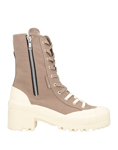 PAURA x SUPERGA Stivaletti Khaki Cotone