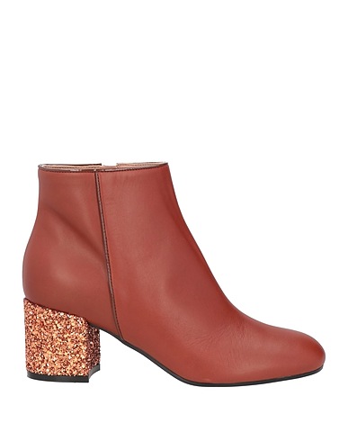 POLLINI Stivaletti Cuoio Pelle