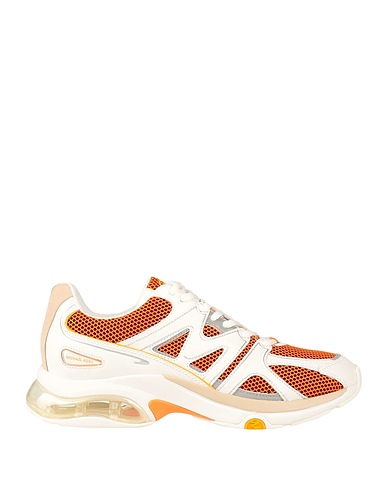 MICHAEL KORS MENS Sneakers Orange 100% Sheepskin