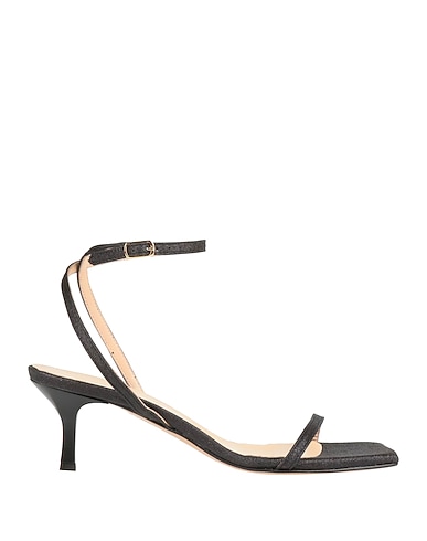 MYCHALOM Sandals Black Textile fibers