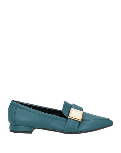 NILA & NILA Loafers Deep teal Textile fibres
