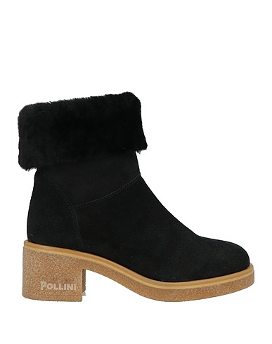 POLLINI Ankle boot Black Leather