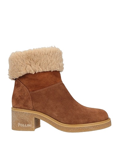 POLLINI Stivaletti Marrone Pelle