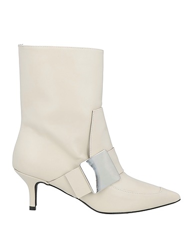 NILA & NILA Ankle boot Ivory Soft Leather