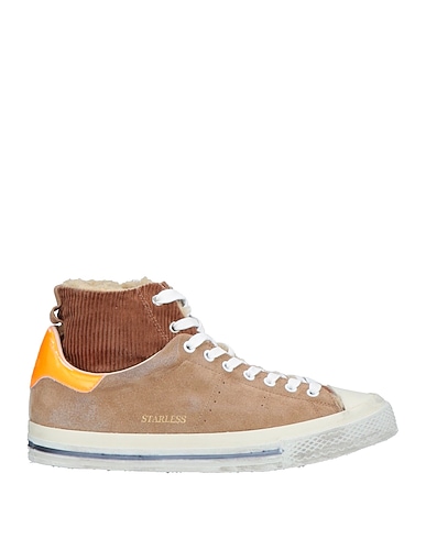 HIDNANDER Sneakers Sand Leather, Textile fibres