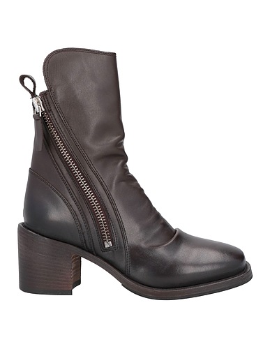 MOMA Stiefelette Dunkelbraun Kalbsleder
