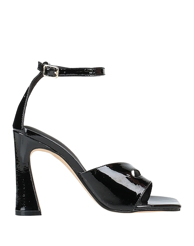 BRUNO PREMI Flip flops Black Calfskin