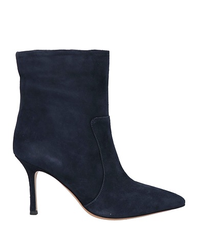 THE SELLER Ankle boot Blue Leather