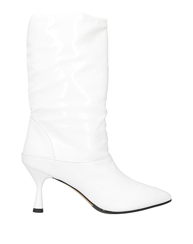 NILA & NILA Stivaletti Bianco Pelle