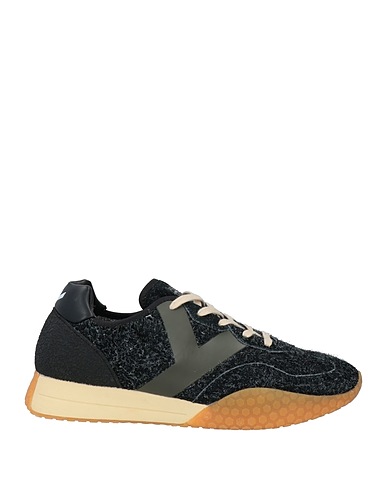 KEH-NOO Sneakers Negro Cuero, Fibras textiles