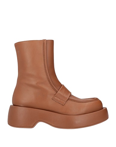 PALOMA BARCELÓ Ankle boot Tan Soft Leather