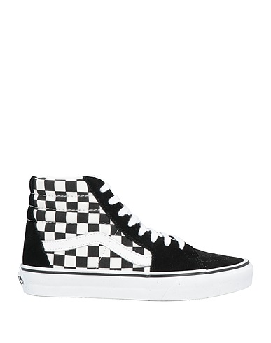 VANS Sneakers Black Soft Leather, Textile fibres
