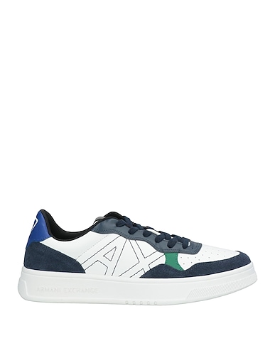 ARMANI EXCHANGE Sneakers Nachtblau Rindsleder, Polyester, Polyurethan