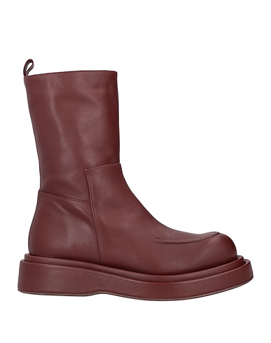 PALOMA BARCELÓ Ankle boot Burgundy Soft Leather
