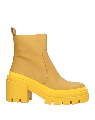 EQUITARE Stivaletti Giallo ocra Pelle