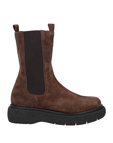 CARMENS Bottine Chocolat Cuir