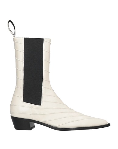 PETER DO Stivaletti Off white Pelle