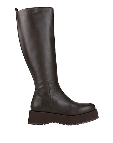 PALOMA BARCELÓ Stiefel Dunkelbraun Leder