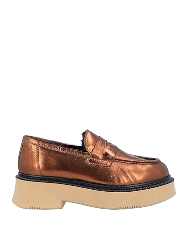NILA & NILA Loafers Bronze Soft Leather