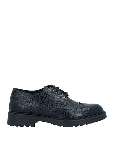 CIRO LENDINI Laced shoes Black Soft Leather