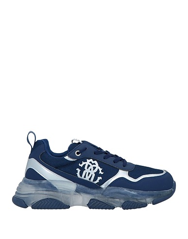 ROBERTO CAVALLI スニーカー ミッドナイトブルー 紡績繊維