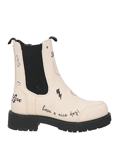 GIOSEPPO Ankle boot Ivory Textile fibers
