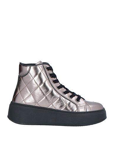 NILA & NILA Sneakers Silver Soft Leather