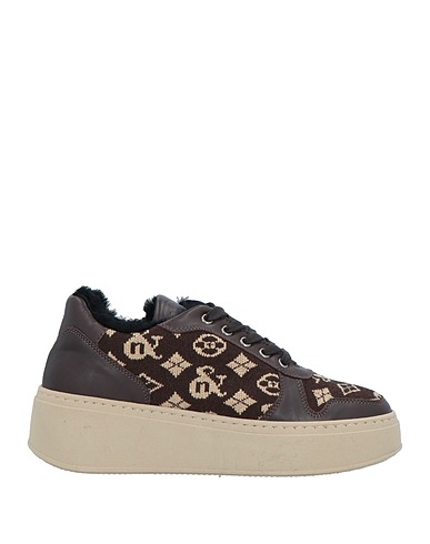 NILA & NILA Sneakers Dark brown Soft Leather