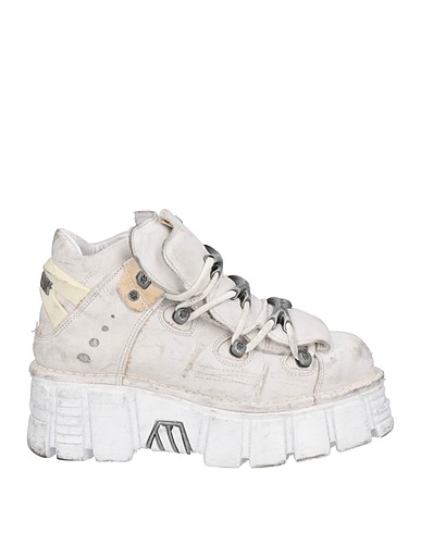 NEW ROCK Ankle boot White 100% Bovine leather