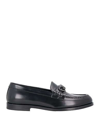 VALENTINO GARAVANI Loafers Black Soft Leather