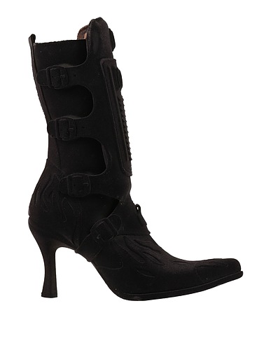 NEW ROCK Ankle boot Black Soft Leather
