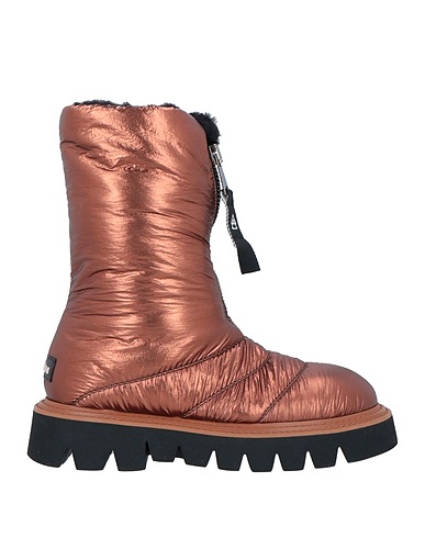 ELENA IACHI Ankle boot Bronze Textile fibres